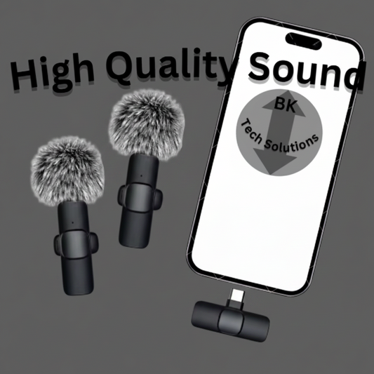 Small Microphone - USB-C Wireless Plug In - Great Value! (2CT)